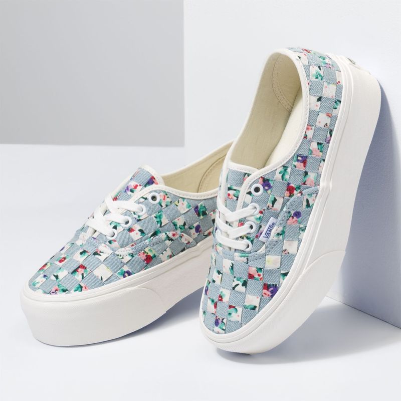 Zapatillas vans hotsell con flores