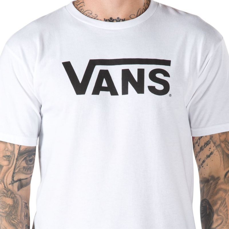 Polera Vans Classic White/Black