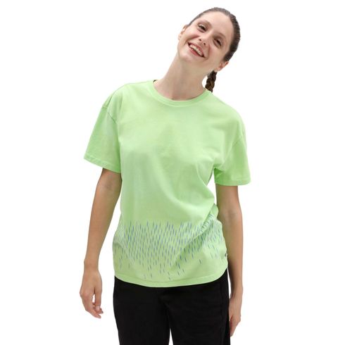 Polera Manga Corta Vault X Julia Chiang Tee (Julia Chiang) Green Flash