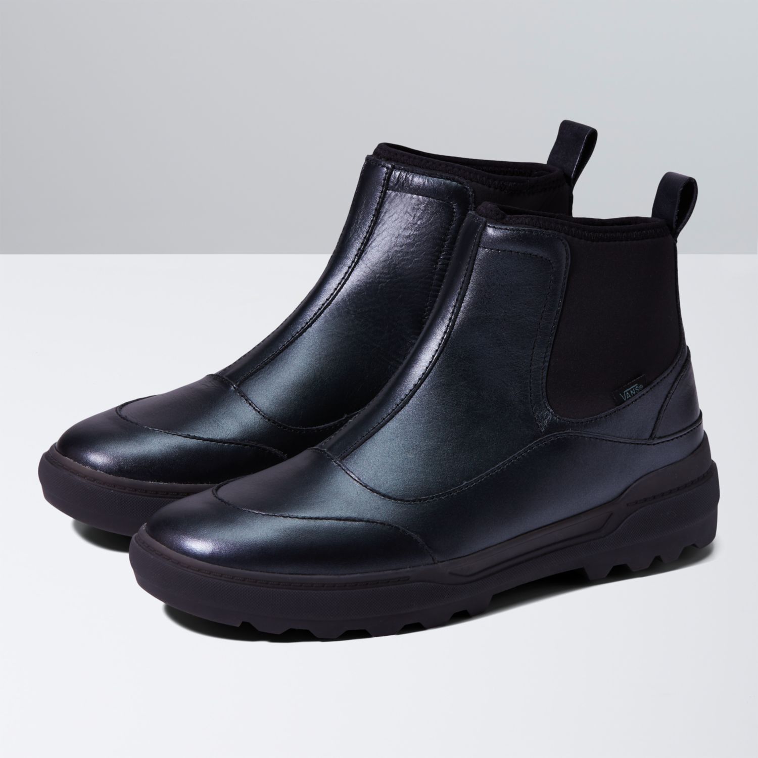 vans chelsea boots ua colfax in beige