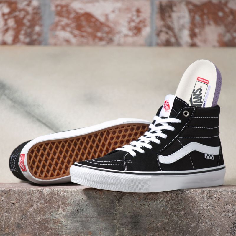 Zapatillas Mn Skate Sk8-Hi Black/White