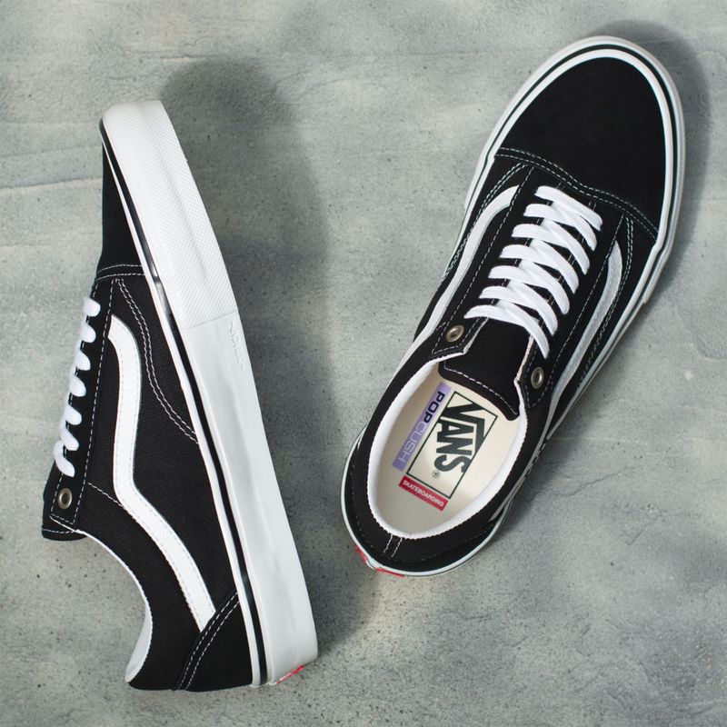 Zapatillas Mn Skate Old Black/White - Vans