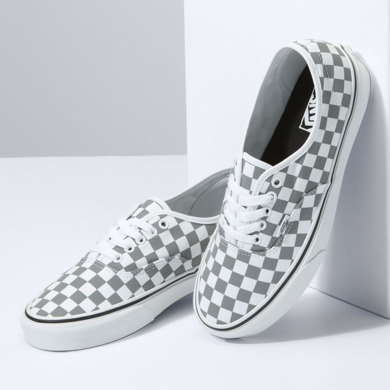 checkered reflective vans