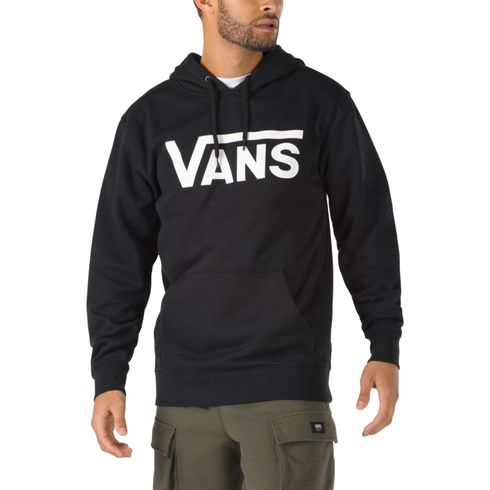Polerón Vans Classic Hoodie Ii Black-White