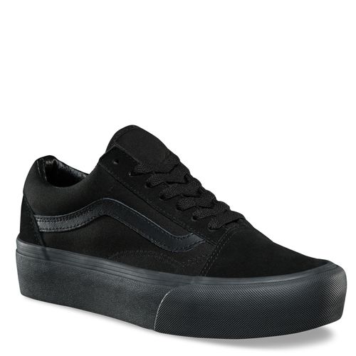 Vans old skool outlet negras con plataforma