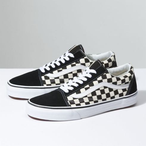 Zapatillas Ua Old Skool (Primary Check) Black/White