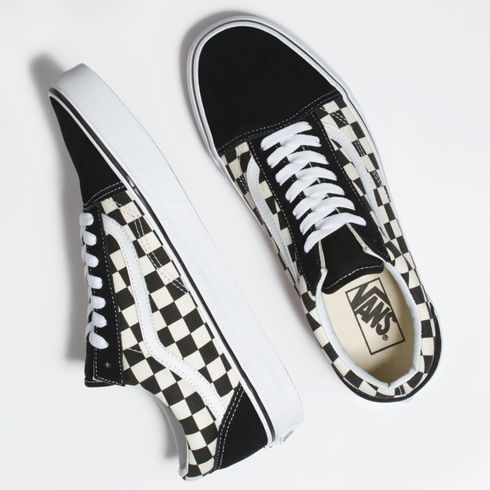 Zapatillas Ua Old Skool (Primary Check) Black/White
