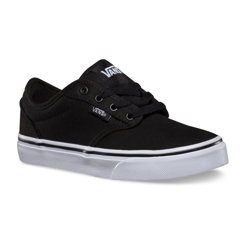 Zapatillas Niño Atwood Canvas Black/White