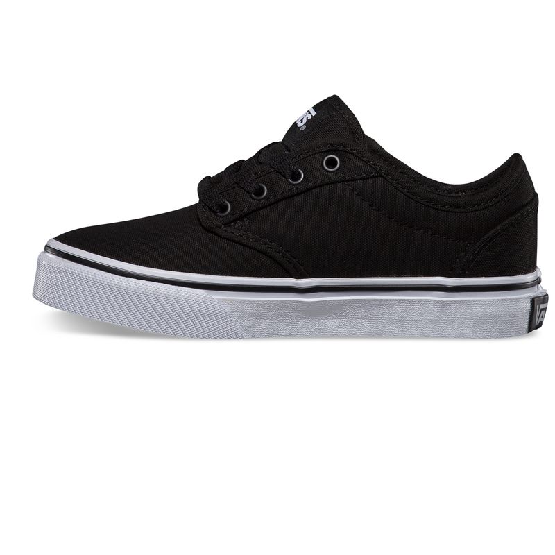 Zapatillas Niño Atwood Canvas Black/White