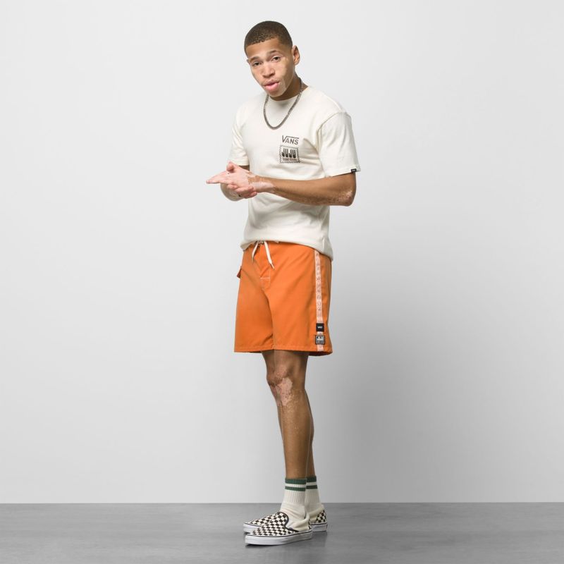 Traje-de-Baño-Juju-Boardshort-Burnt-Orange