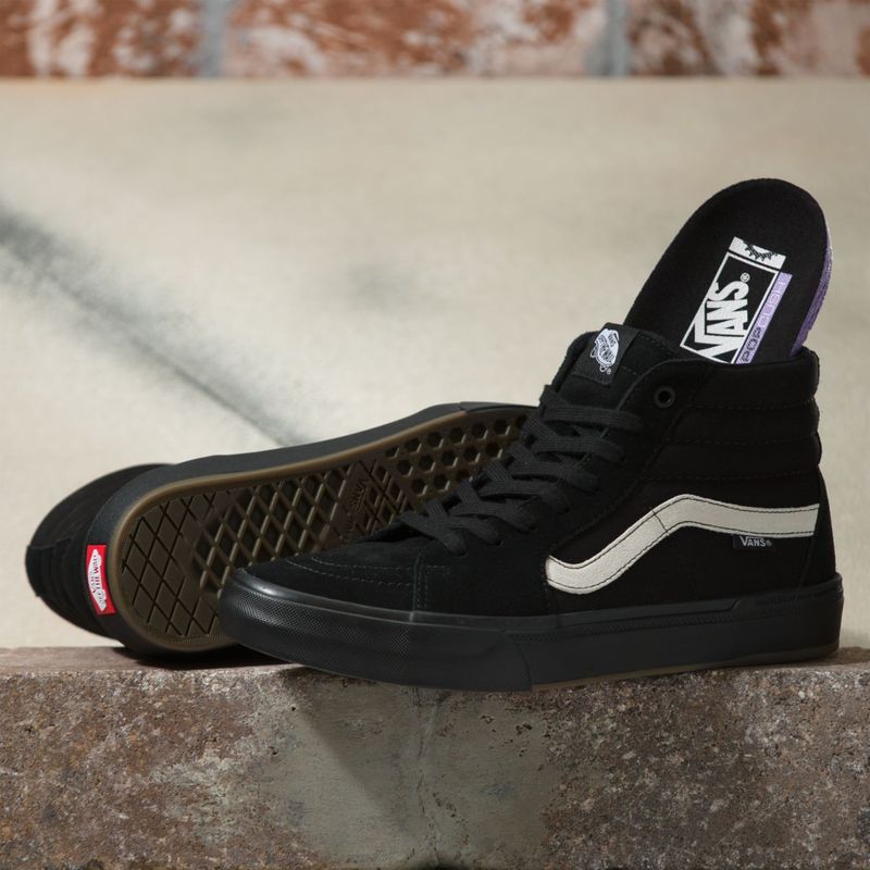 Zapatillas BMX SK8 Hi Black Black