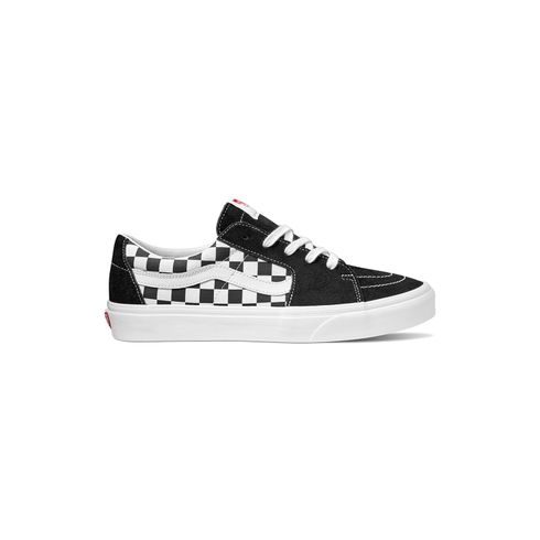 Zapatillas Ua Sk8-Low (Canvas/Suede) Black/Checkerboard
