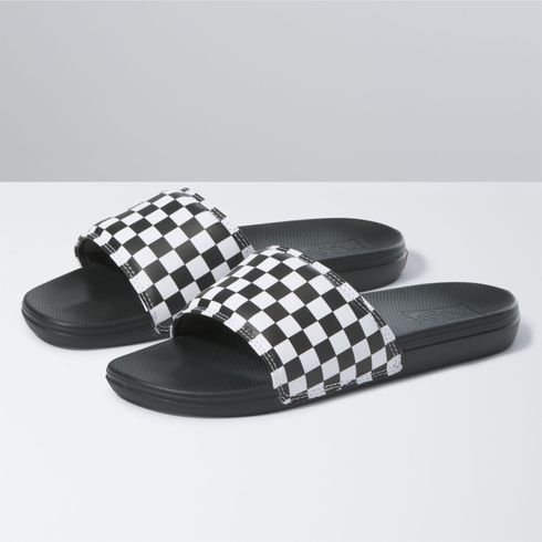Zapatillas Mn La Costa Slide-On (Checkerboard) True White/Black