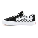 Zapatillas-Ua-Sk8-Low--Canvas-Suede--Black-Checkerboard