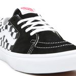 Zapatillas-Ua-Sk8-Low--Canvas-Suede--Black-Checkerboard