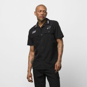 Camisa Elijah Berle SS Woven Shirt Black