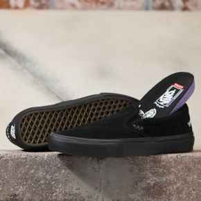 Zapatillas Skate Slip On Motorhead Black/Black