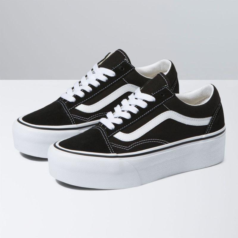 Zapatillas Old Skool Stackform Suede/Canvas Black/True Chile