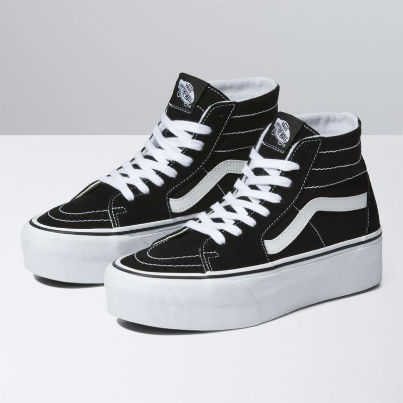 Zapatillas-UA-SK8-Hi-Tapered-Stackform-Black-True-White