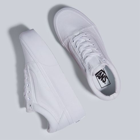 Zapatillas UA Old Skool Stackform True White