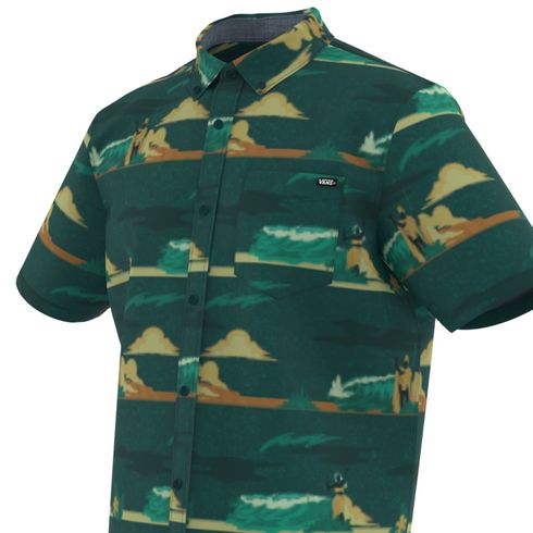 Camisa 2022 Pipe Masters SS Woven Spruced Up