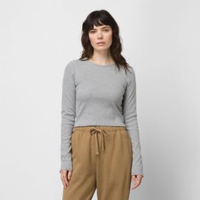 Polera Armanto LS Knit Grey Heather