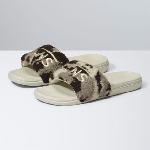 Sandalias WM La Costa Slide-On Sherpa Camo Brown/Multi