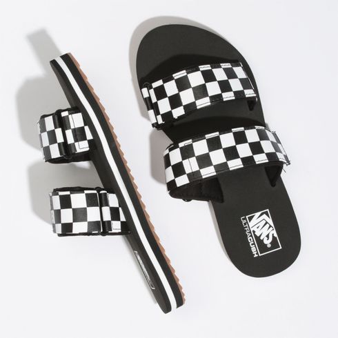 Sandalias WM Cayucas Slide (Checkerboard)Black/Mars
