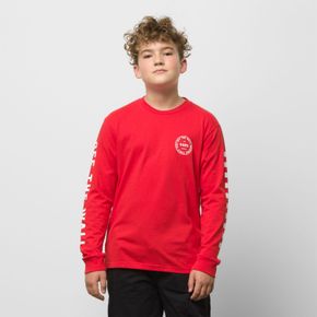 Polera Manga Larga By Off The Wall Combo Ls Boys (8-14 Años) True Red