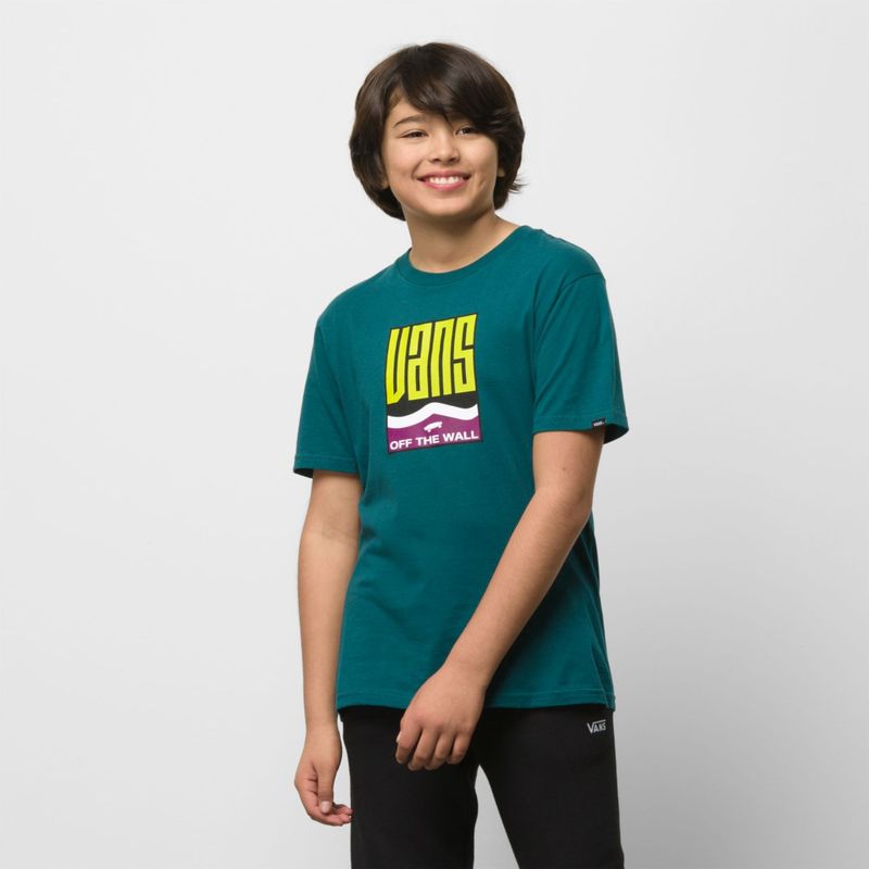 Polera-Vans-Maze-SS-Tee--8-14-Años--Teep-Teal