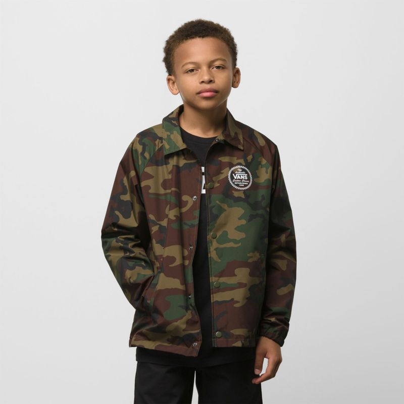 Chaqueta By Torrey Ll Boys 8 14 Anos Camo Vans Chile