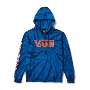 Polerón Fleece Tie Dye Pullover True Blue