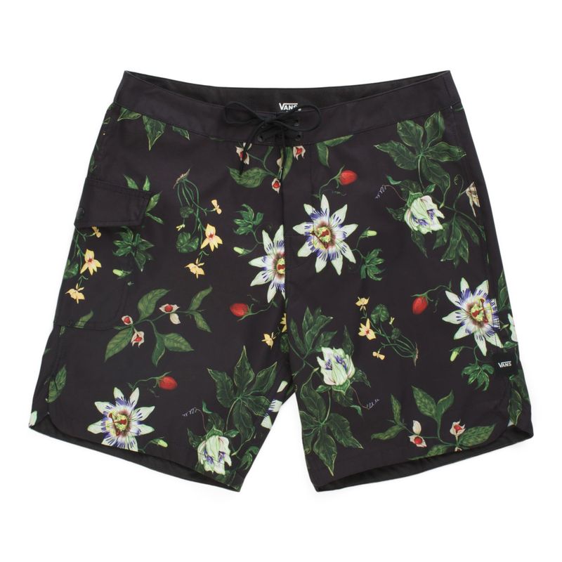 Traje-de-Baño-Mixed-Boardshort-ll-Black-Botanical-Garden