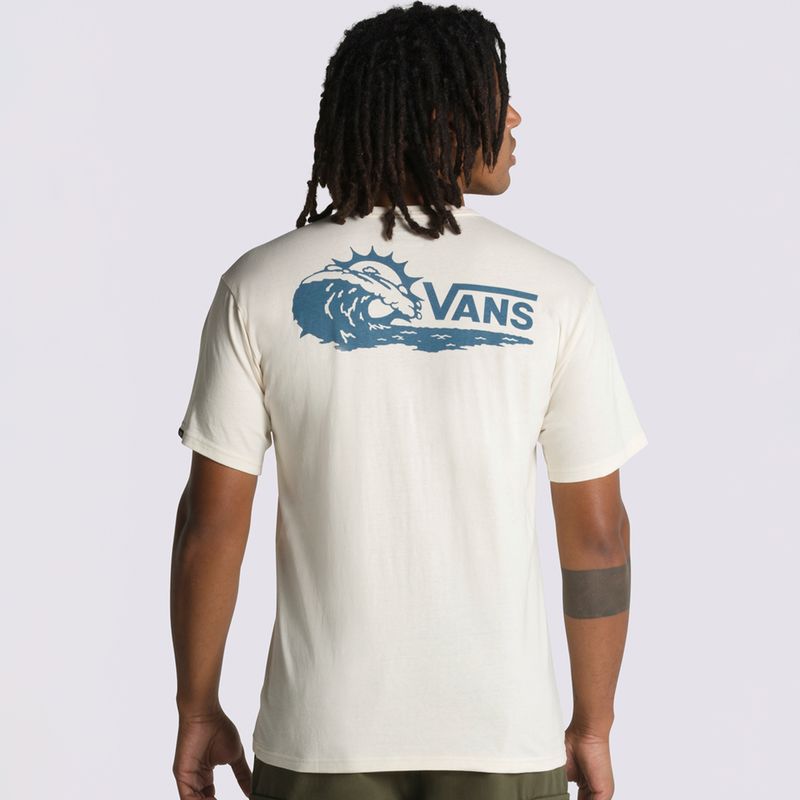 Polera Vans Wave SS Tee Natural