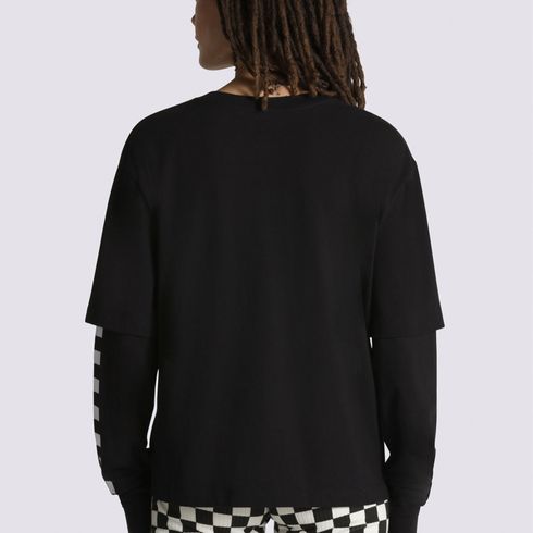 Polera Love Is Kind Twofer Black