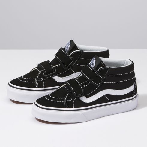 Zapatillas UY SK8-Mid Reissue V (5-12 Años) Black/True White