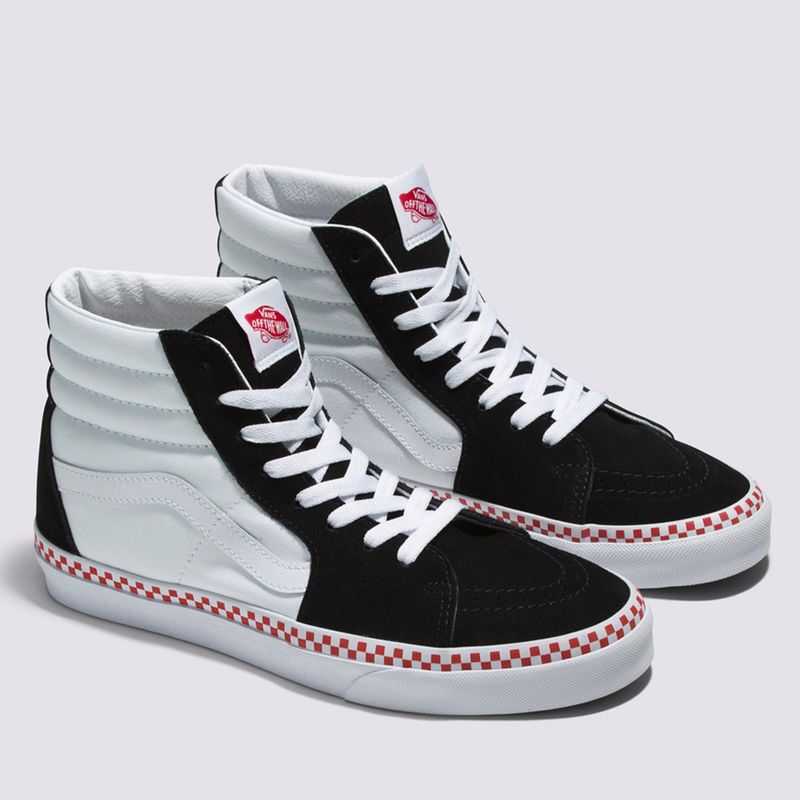 Zapatillas Ua Sk8 Hi Van Doren Special Black True White Vans Chile