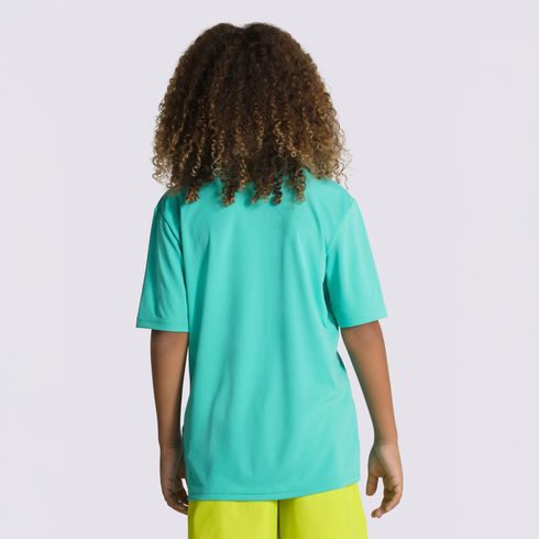 Polera Always Aloha Sun Shirt SS (8-14 Años) Waterfall