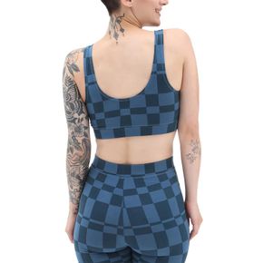 Peto WM Flying V Print Bra Vans Teal
