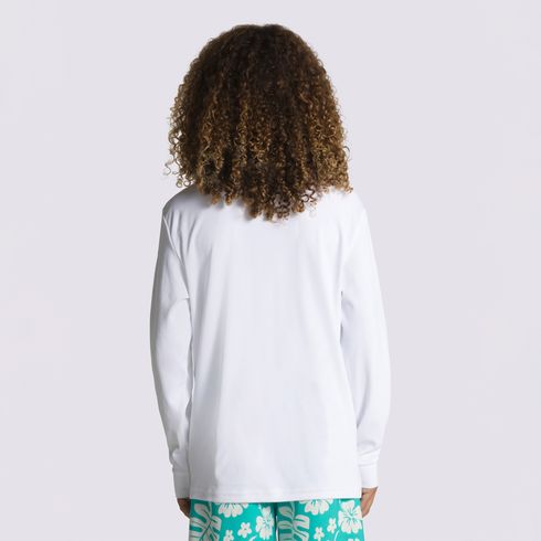 Polera Vans Classic Checker Sun Shirt LS Boys White-Waterfall