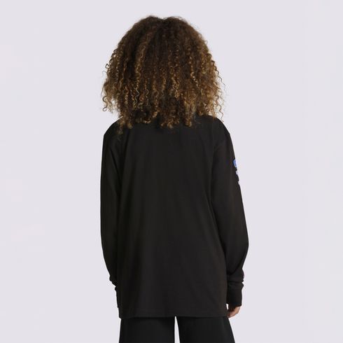 Polera Digital Flash LS (8-14 Años) Black