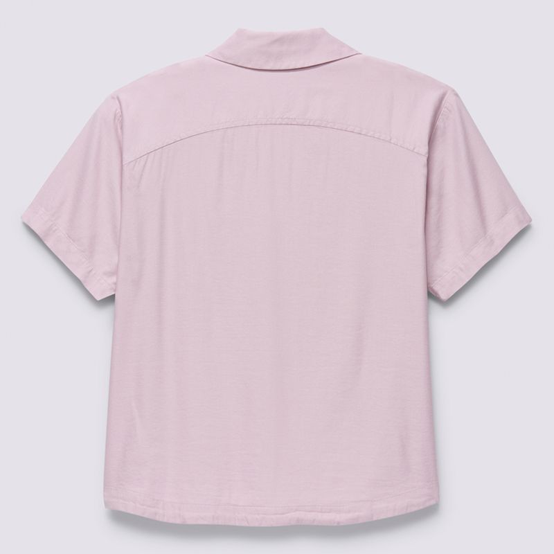 Polera Karina Ss Woven Keepsake Lilac Vans Chile