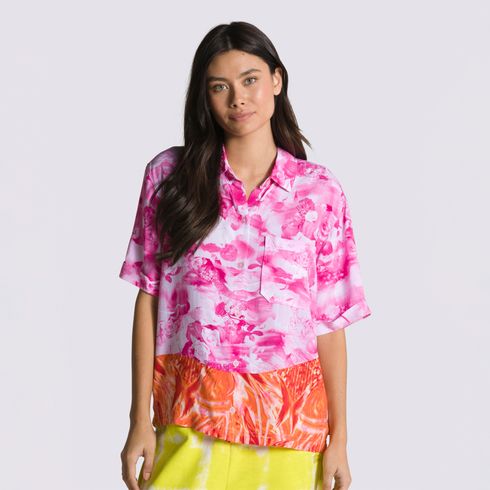Polera Collina Strada Woven Top Sweet Lilac