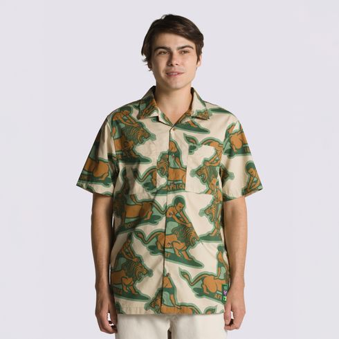 Polera Mami Wata SS Woven Gravel