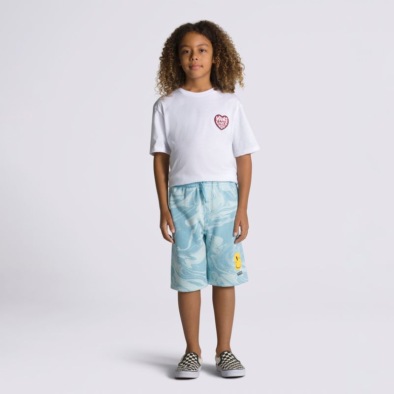 Pantalon-Marble-Fleece-Short--8-14-Años--Blue-Glow