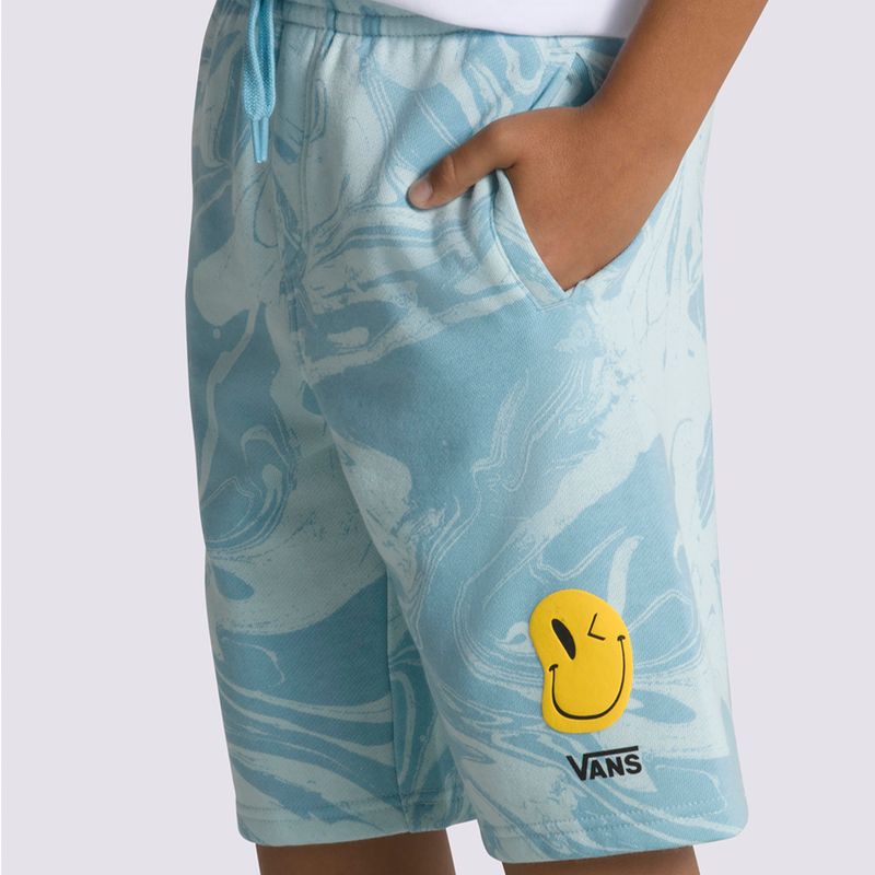 Pantalon-Marble-Fleece-Short--8-14-Años--Blue-Glow
