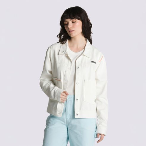 Chaqueta Book It Micro Ditsy Floral Jacket Marshmallow