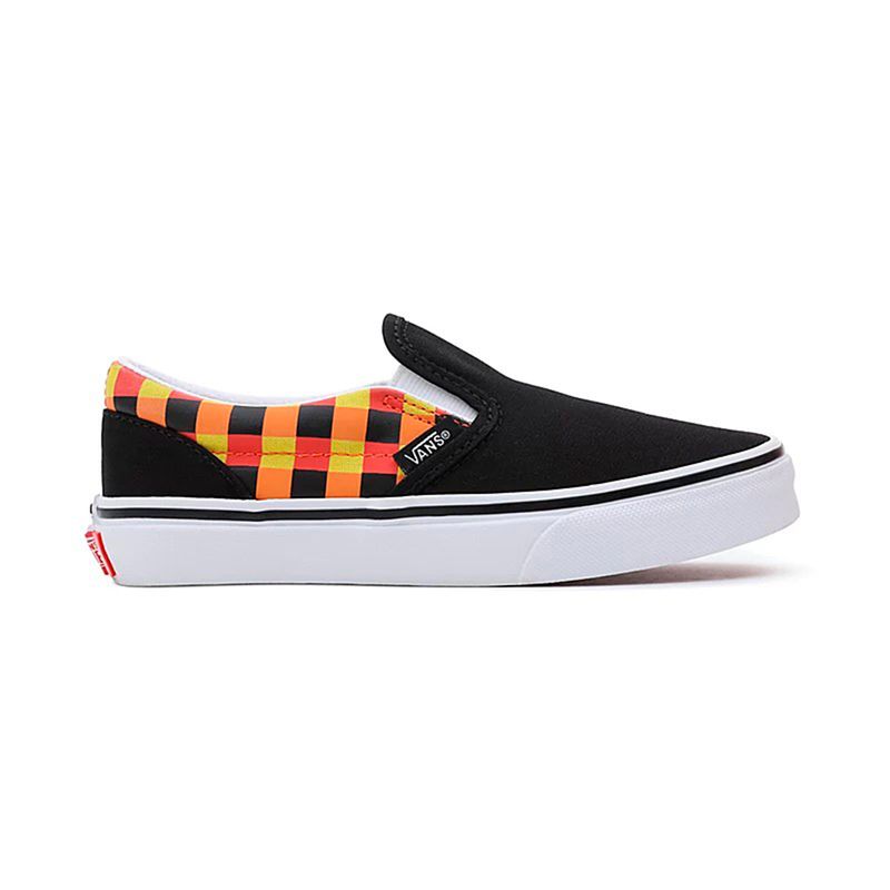 Zapatillas-UY-Classic-Slip-On-Glow-Checkerboard--5-12-Años--Black-Multi