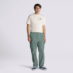 Pantalón Cord Loose Tapered Cargo Pant Chinois Green