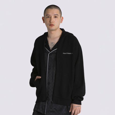 Polerón Mstrmnd Zip Hoodie Black